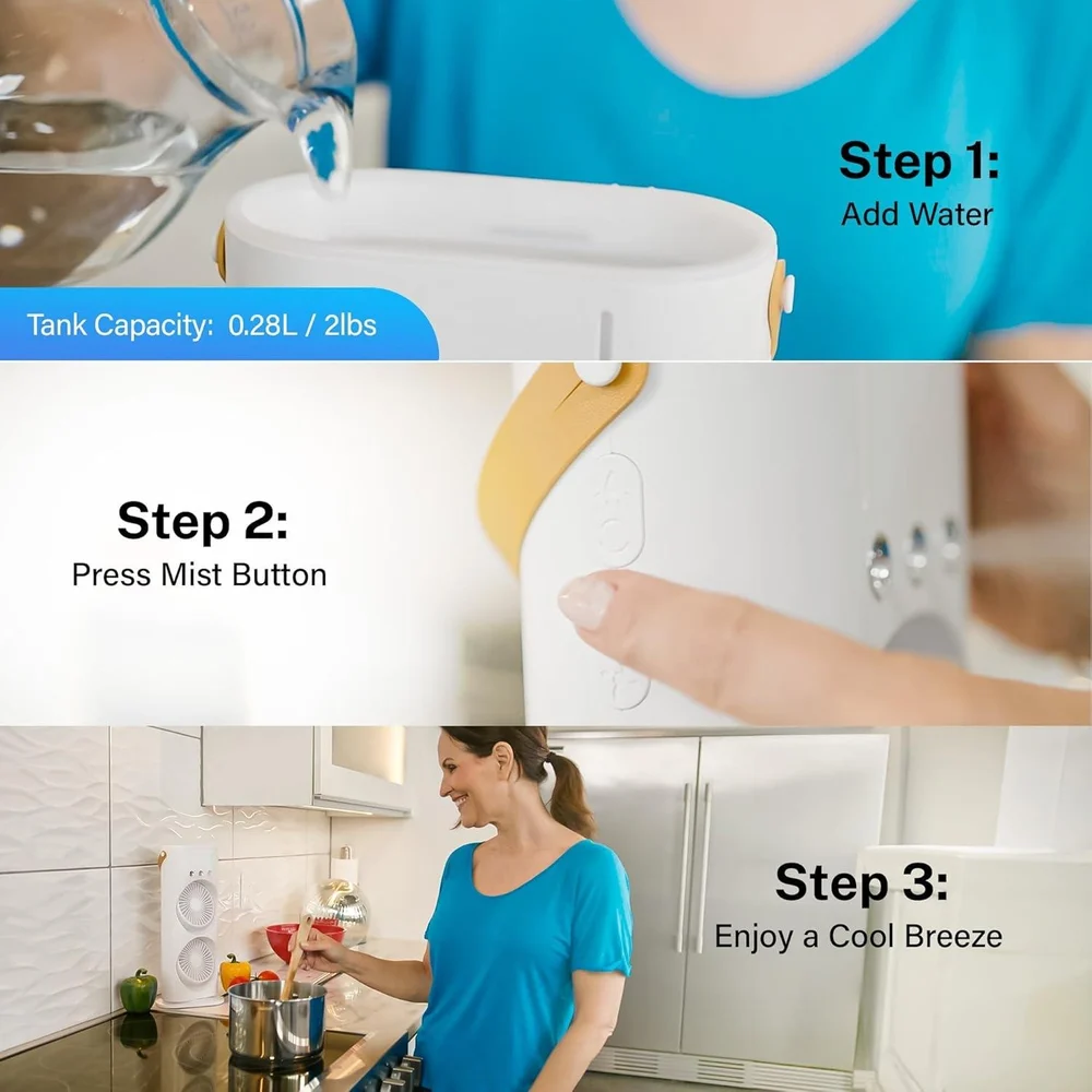 Mini Air Cooler Fan, 5 L